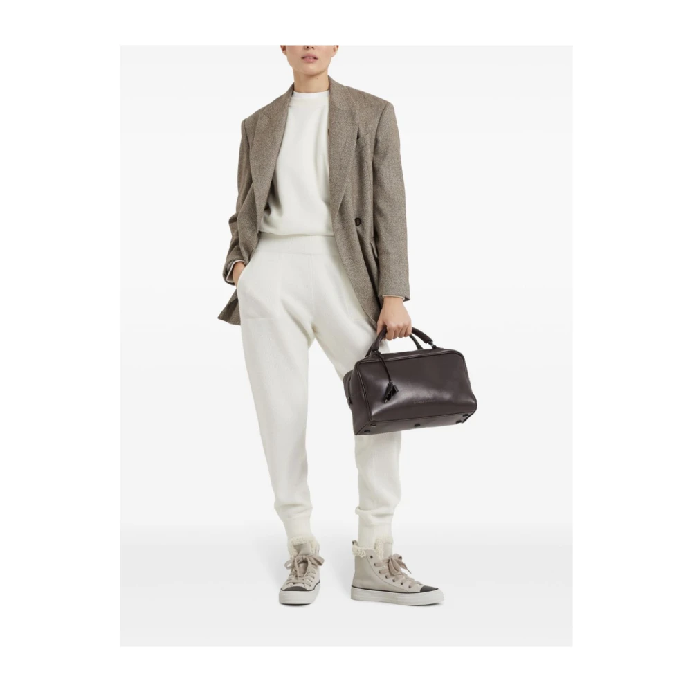 BRUNELLO CUCINELLI Luxe Sweaters Collectie Beige Dames