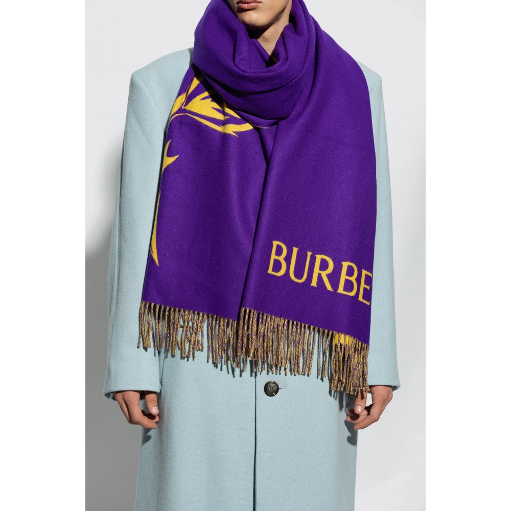 Burberry Kasjmier sjaal Purple Unisex