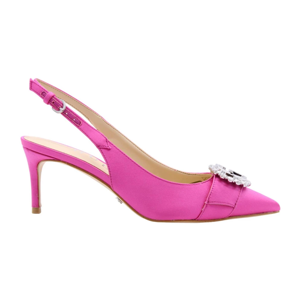 Guess Snygga Slingback Skor Pink, Dam