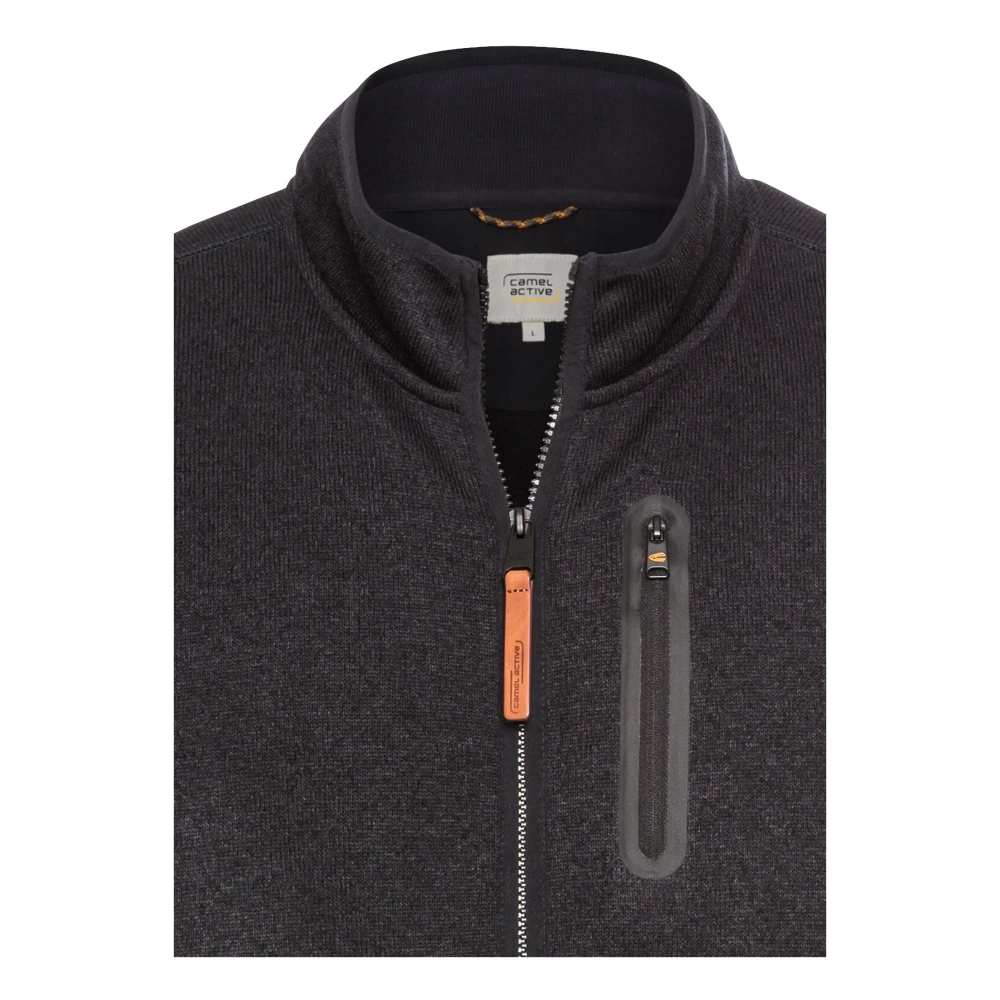 camel active Fleecejack met rits Blue Heren