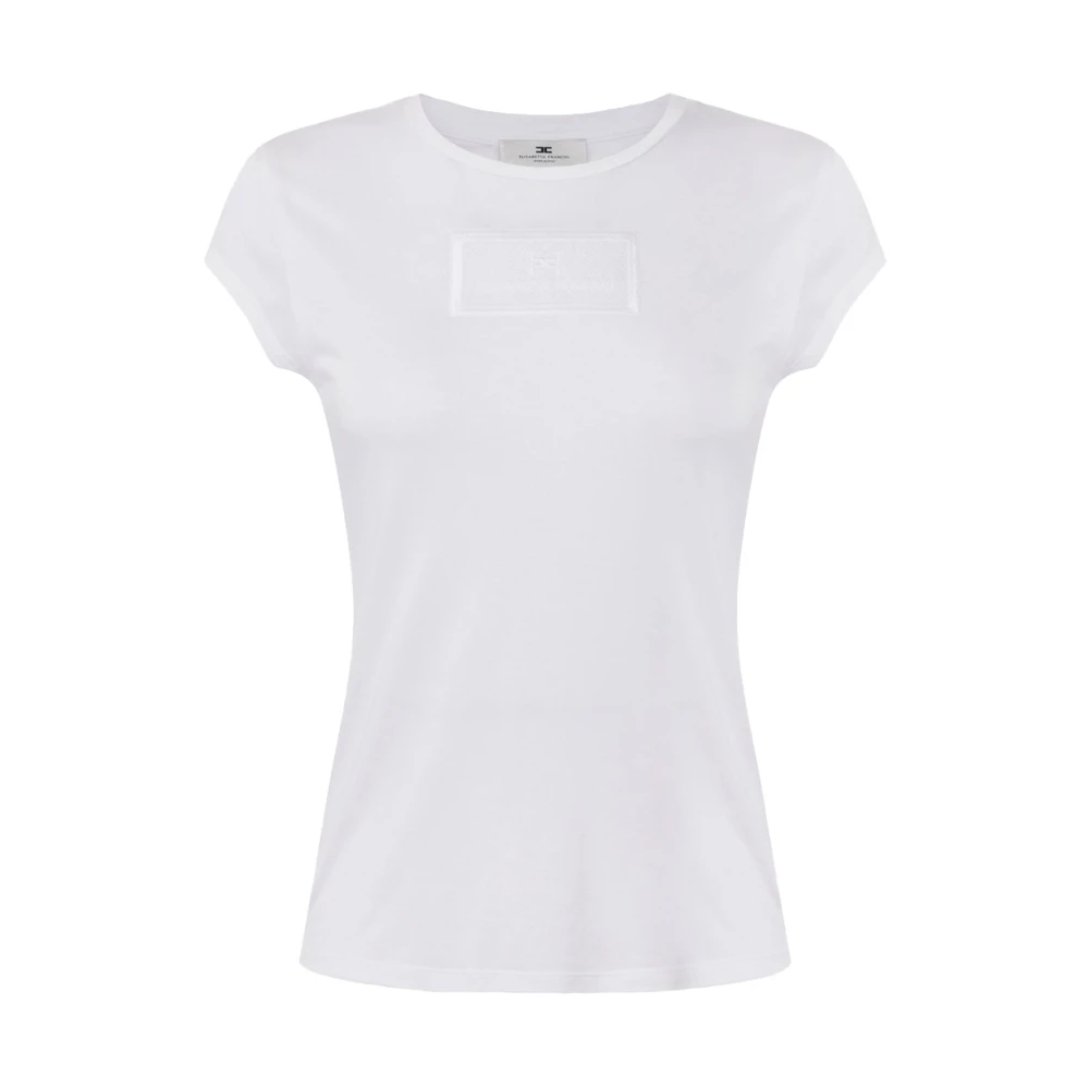 Elisabetta Franchi Stijlvolle Jurk Collectie White Dames