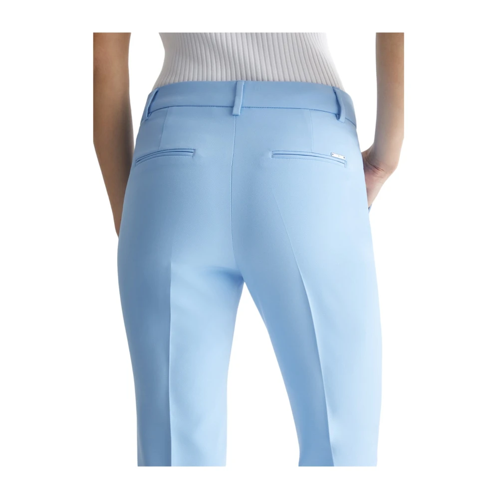Liu Jo Cropped Trousers Blue Dames