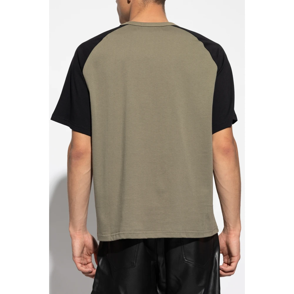 Misbhv Bedrukt T-shirt Green Heren