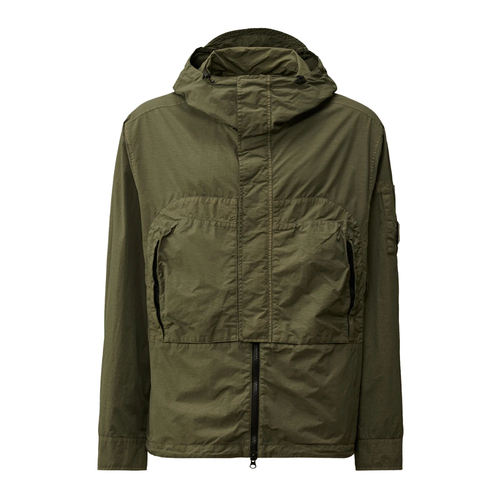 C.P. Company Overshirt Jas voor Mannen Green Heren