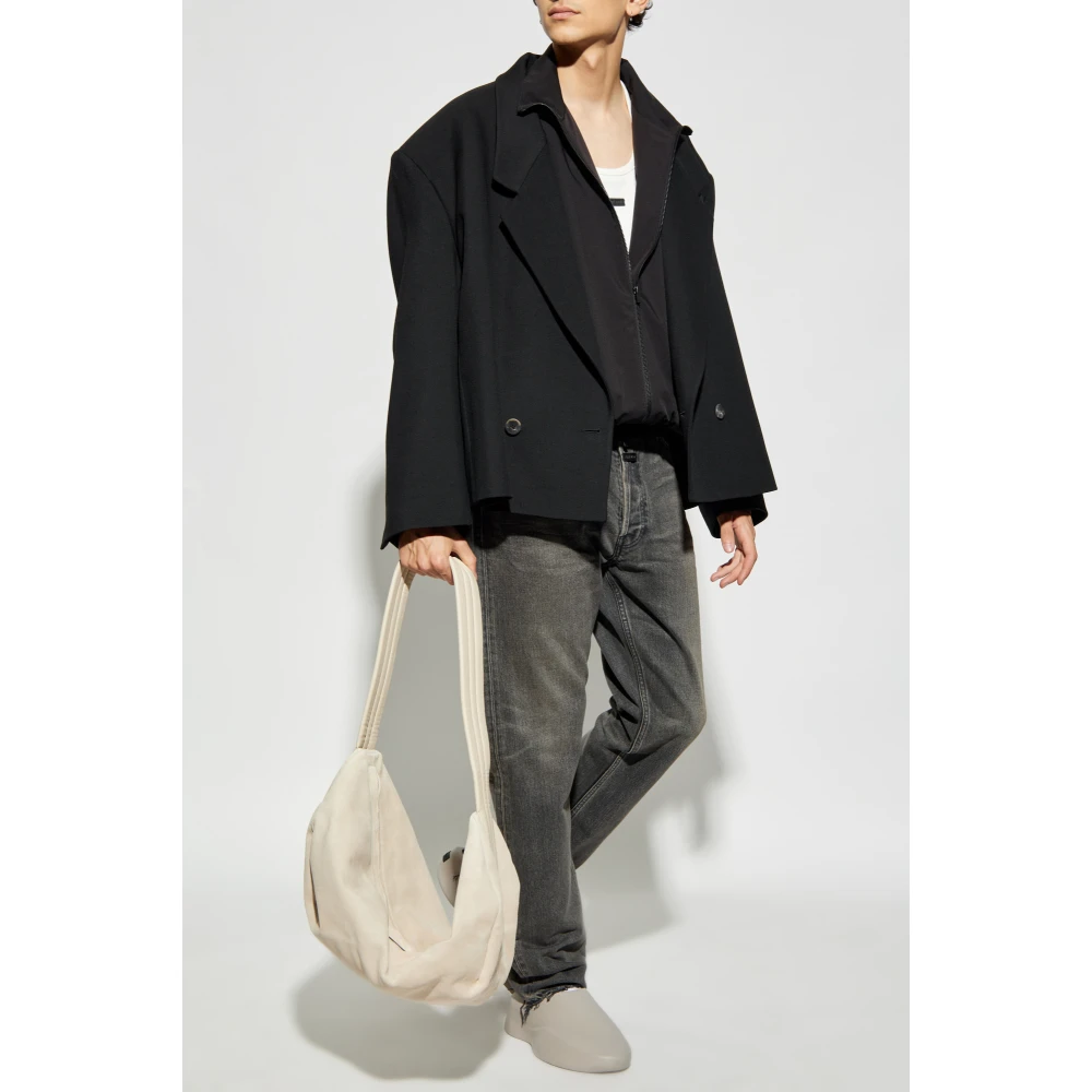 Fear Of God Jeans met logo Black Heren