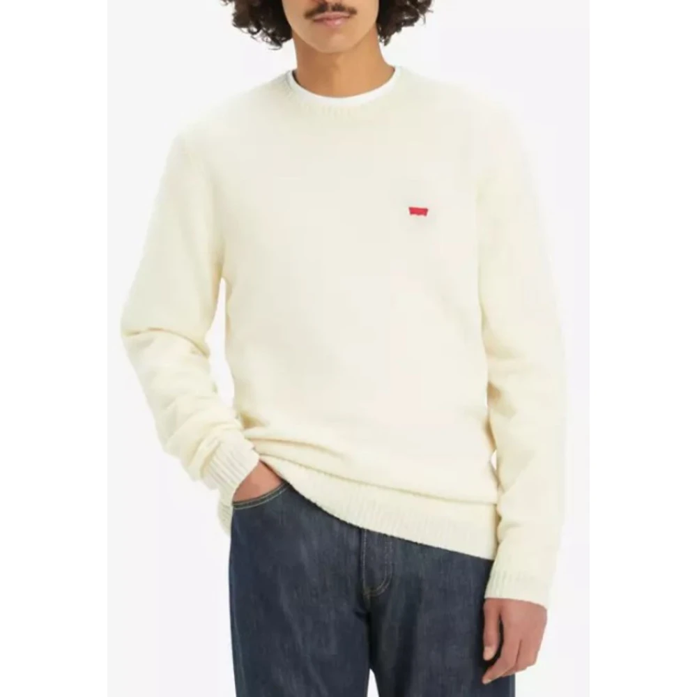 Levi's Trui Mannen Original HM Cloud Cream White Heren