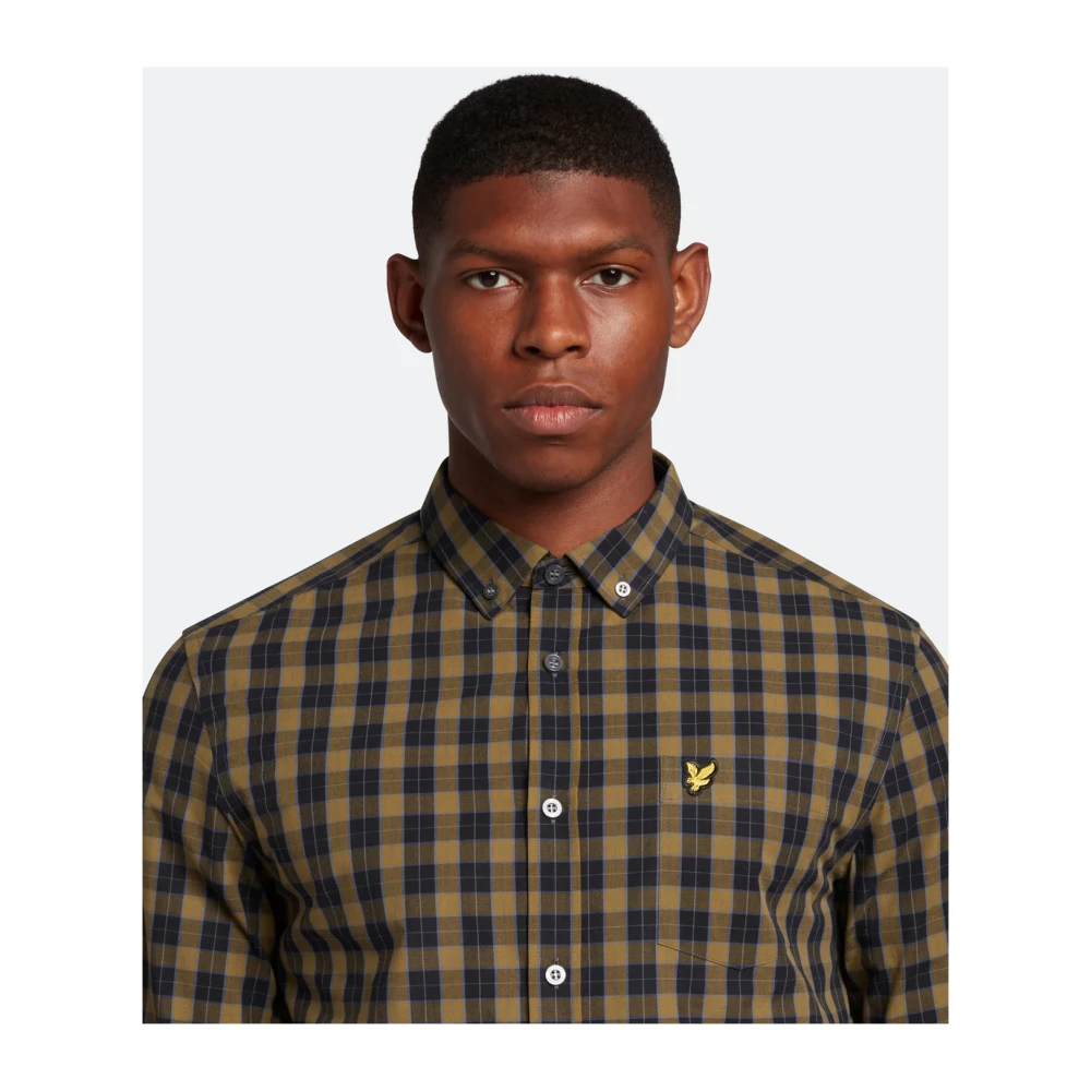Lyle & Scott Overhemd Black Heren
