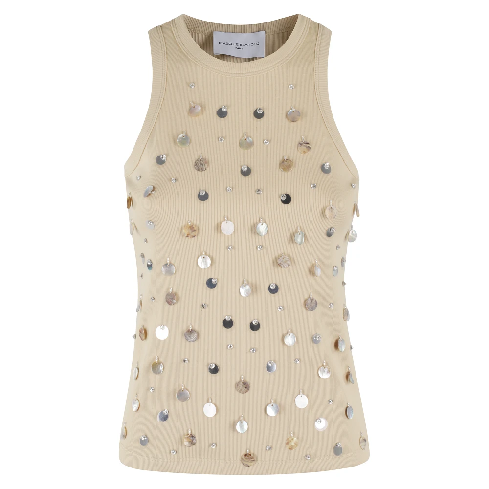 Tops > Sleeveless Tops - - Isabelle Blanche - Modalova