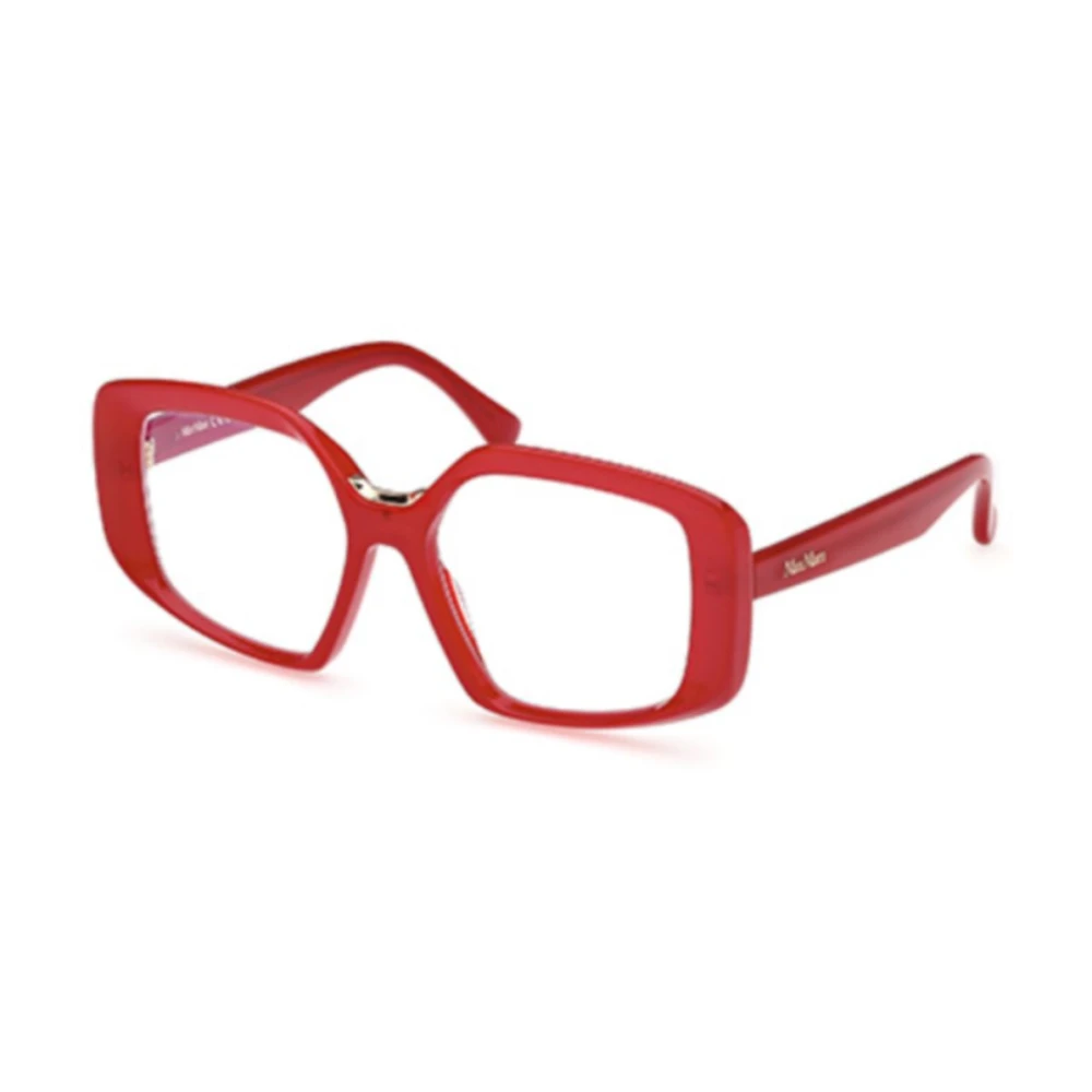 Max Mara Stijlvolle Optische Bril Red Dames