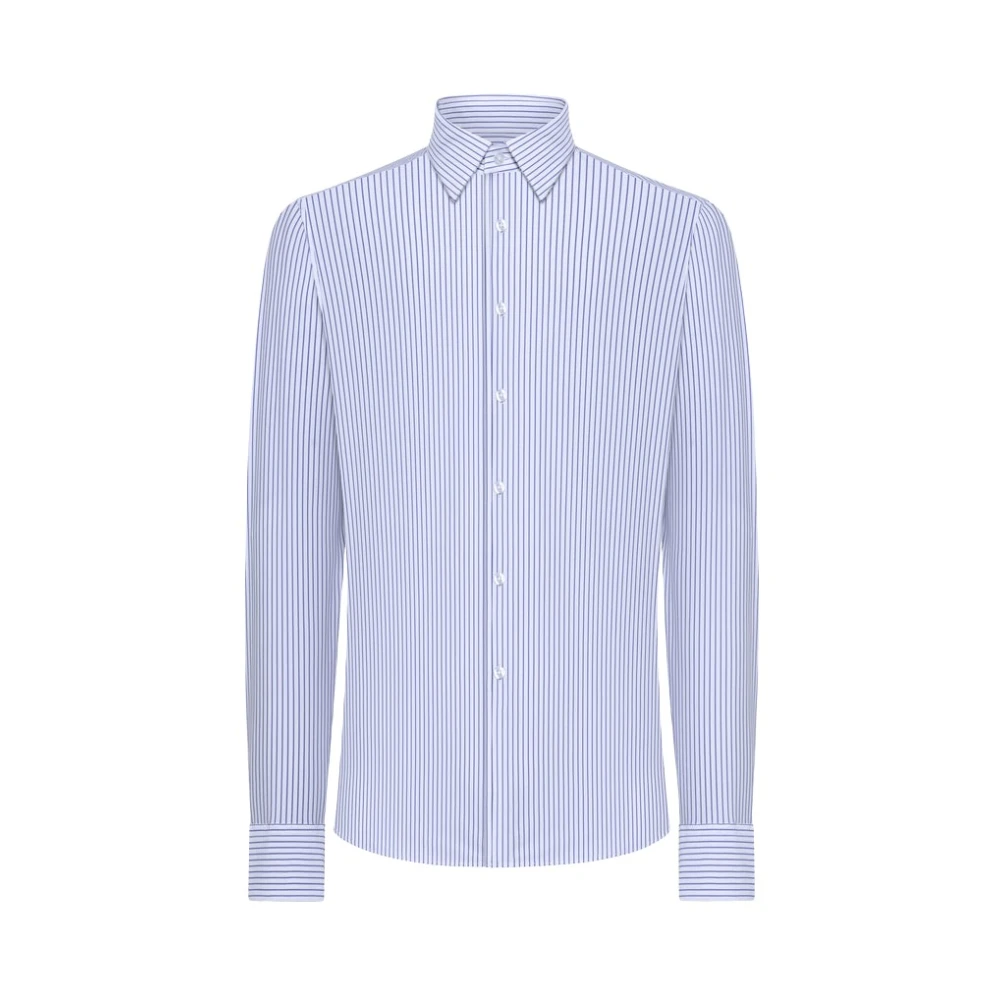 Rrd Men's Blue Formal Shirts, S, Oxford Jacquard Shirt