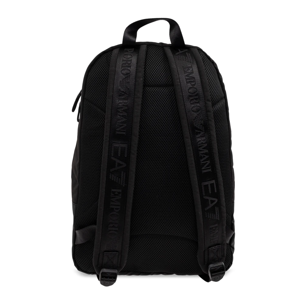 Emporio Armani EA7 Rugzak met logo Black Heren