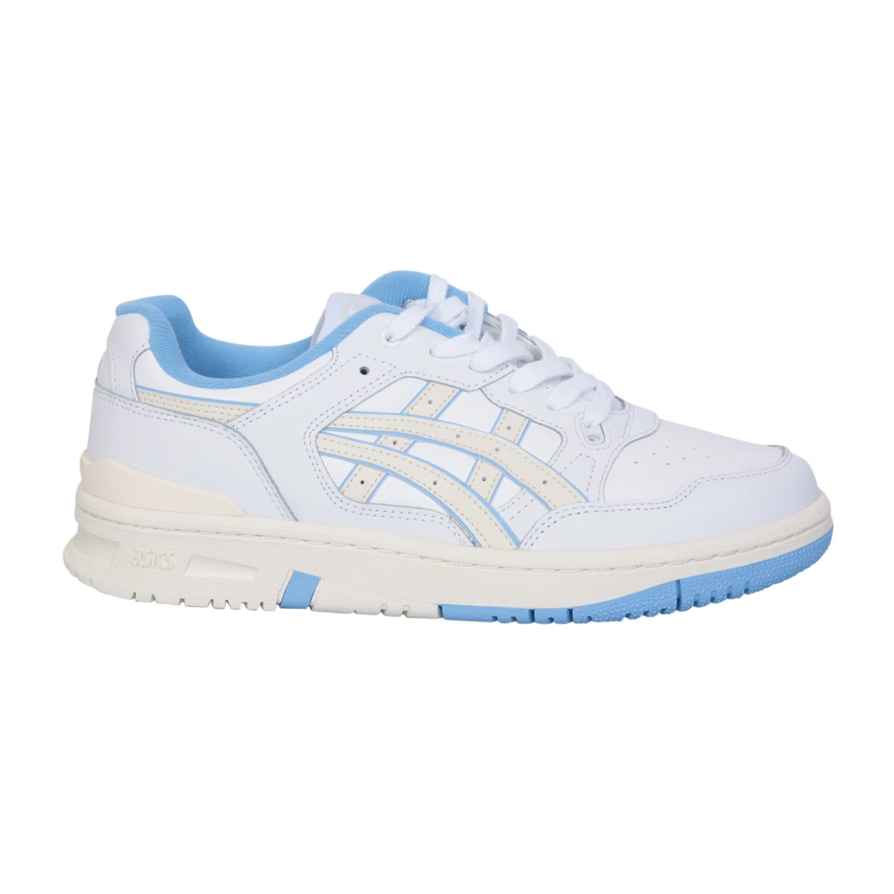 Asics Witte Sneakers Stijlvol Bicolor Ontwerp Dames Schoenen