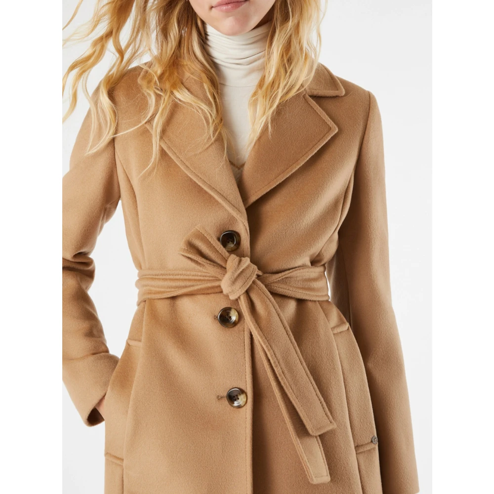 Pennyblack Beige Wollen Jas Vik Vrouwen Brown Dames