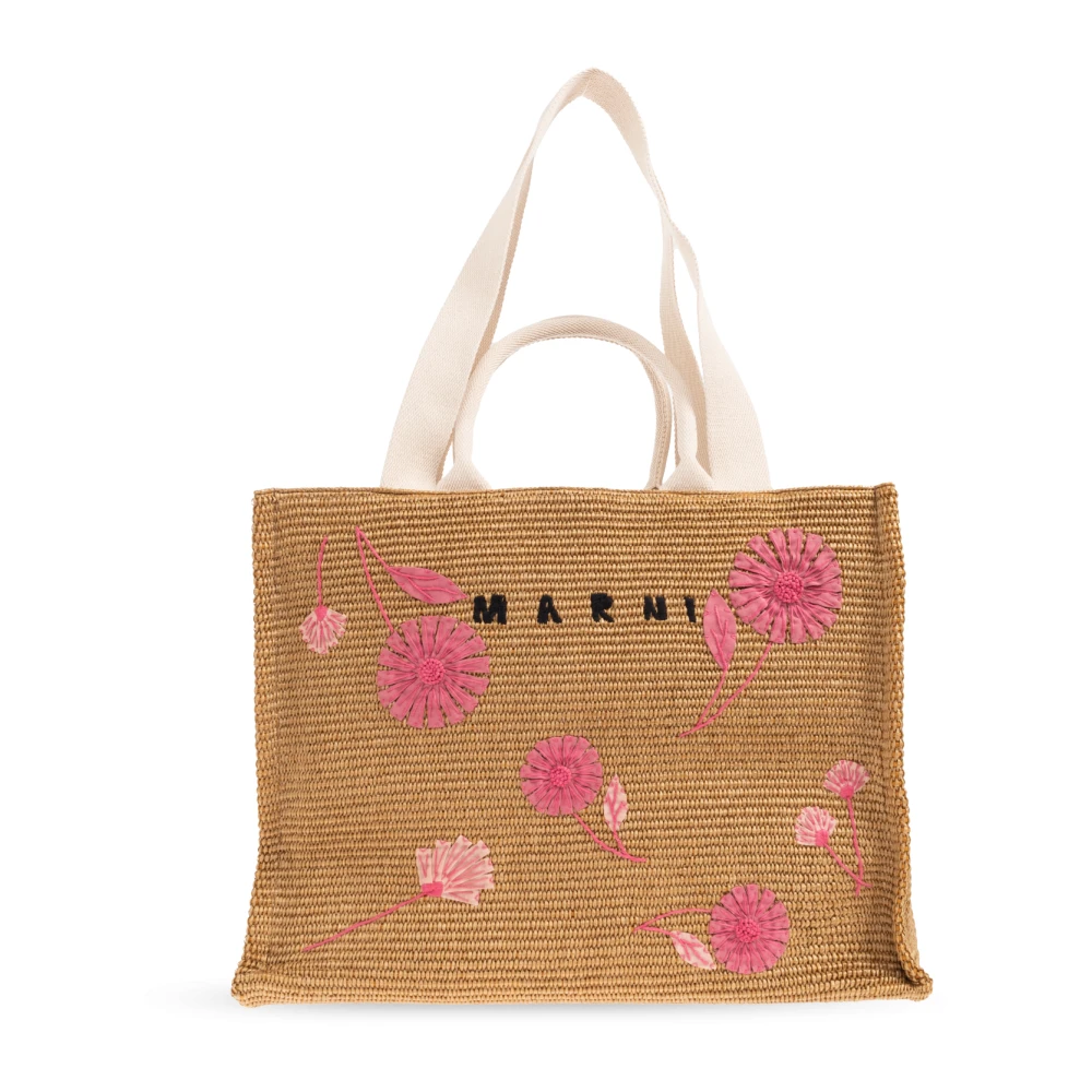 Marni Donna Beige - Borsa Shopper - Bags - One Size