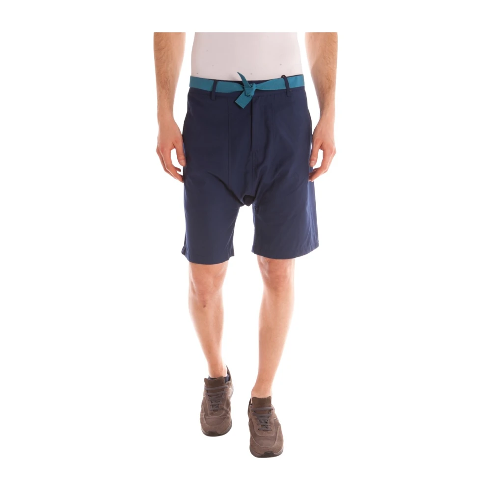 Daniele Alessandrini Men's Blue Casual Shorts - Casual Shorts - L - Shorts