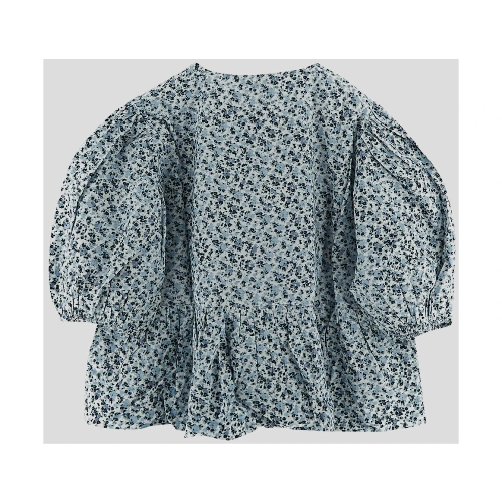 Ganni Damesmode Shirt Blue Dames