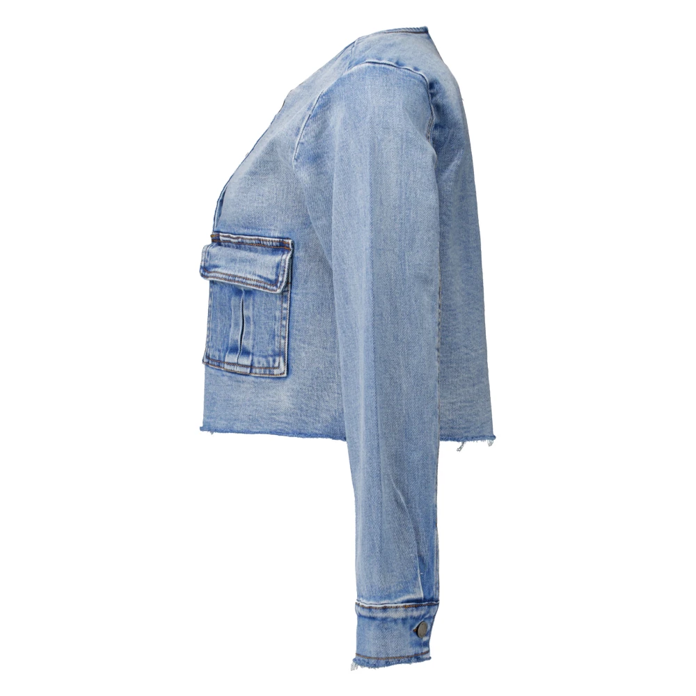 My Essential Wardrobe DangoMW Blauwe Jassen Blue Dames