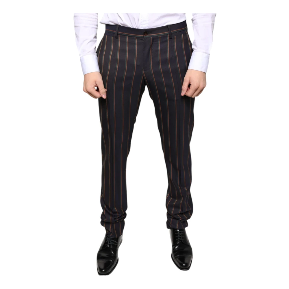 Dolce & Gabbana Uomo Marrone Pantaloni, M, New,