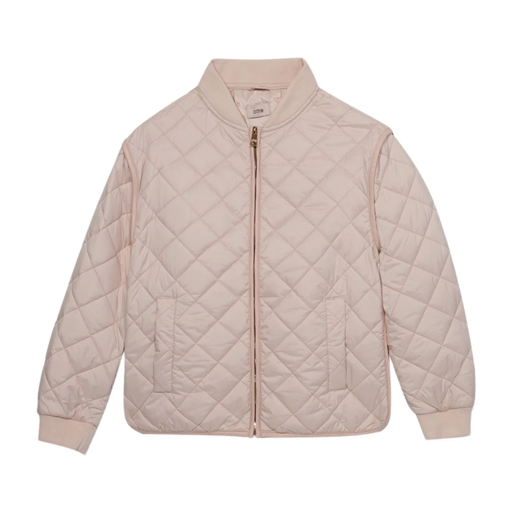 Oltre Lichte gewatteerde bomberjack Pink Dames