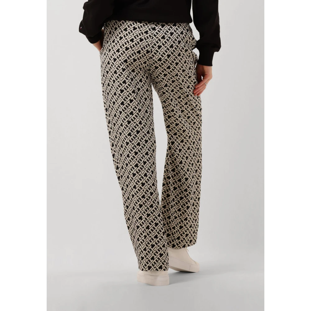 Tommy Hilfiger Elastische Taille Pull On Broek Multicolor Dames