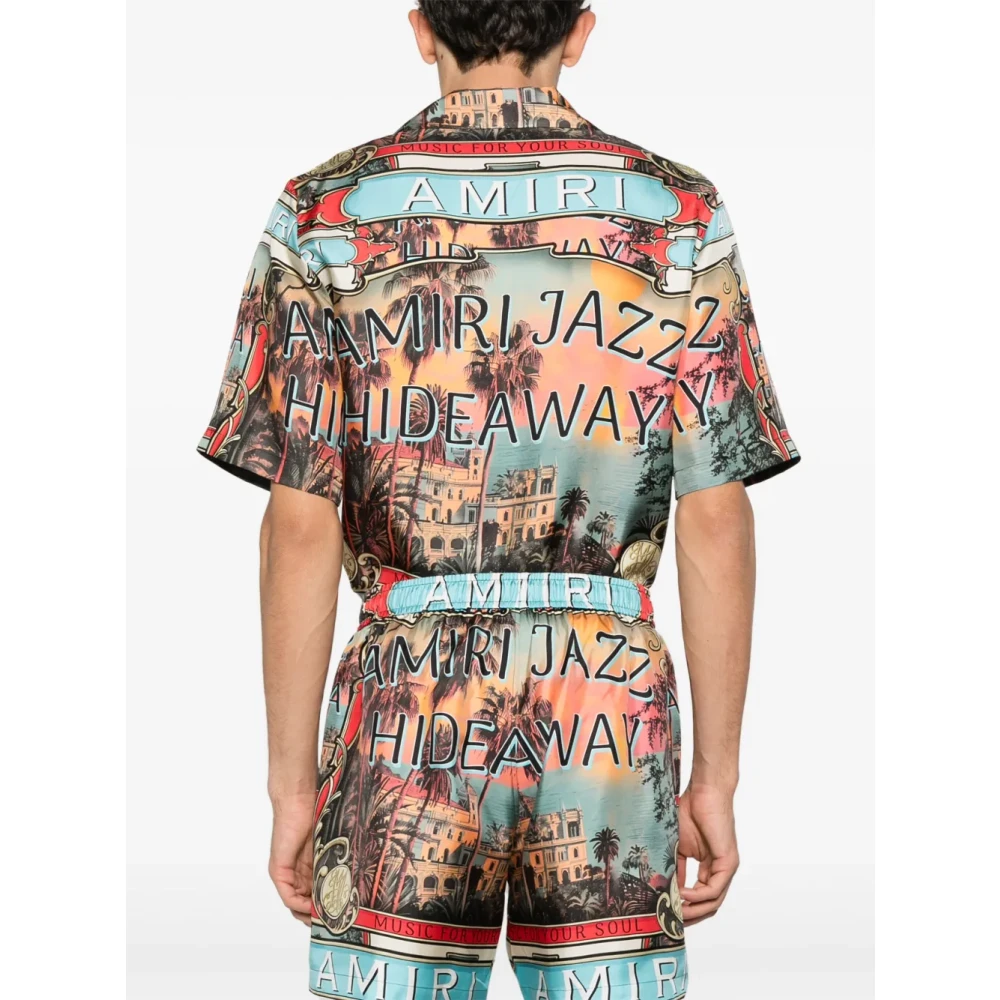 Amiri Jazz Hideaway Shirt Multicolor Heren