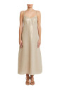 robe-en-lin-avec-decollete-en-v
