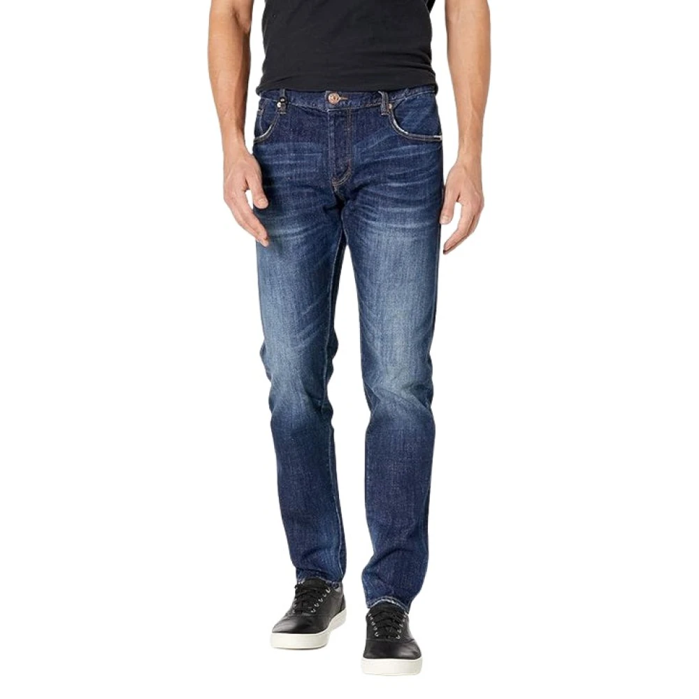 Armani Exchange Mannelijk Blauw Jeans Heren, W29, Katoen, 3Kzj 10 Skinny Jeans
