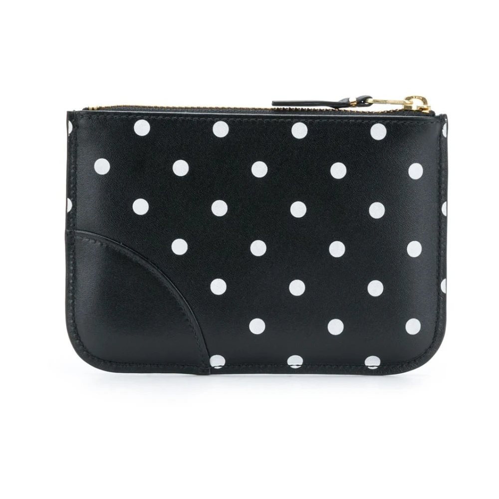 Comme des Garçons Polka Dot Logo Etui Black Heren