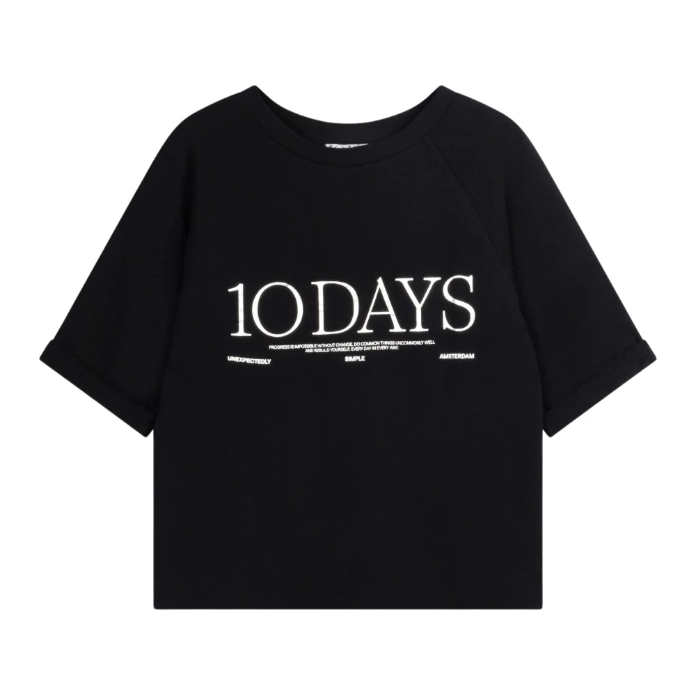 10Days T-Shirts Black Dames