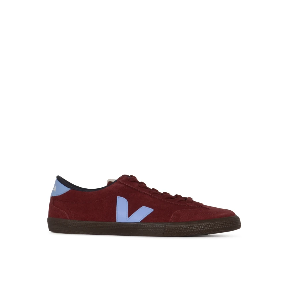 Veja Volley Suede Heren Schoenen Rood