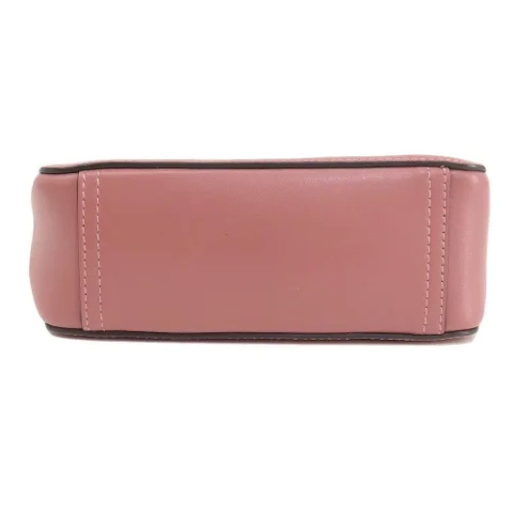 Anya Hindmarch Pre-owned Leather shoulder-bags Pink Dames