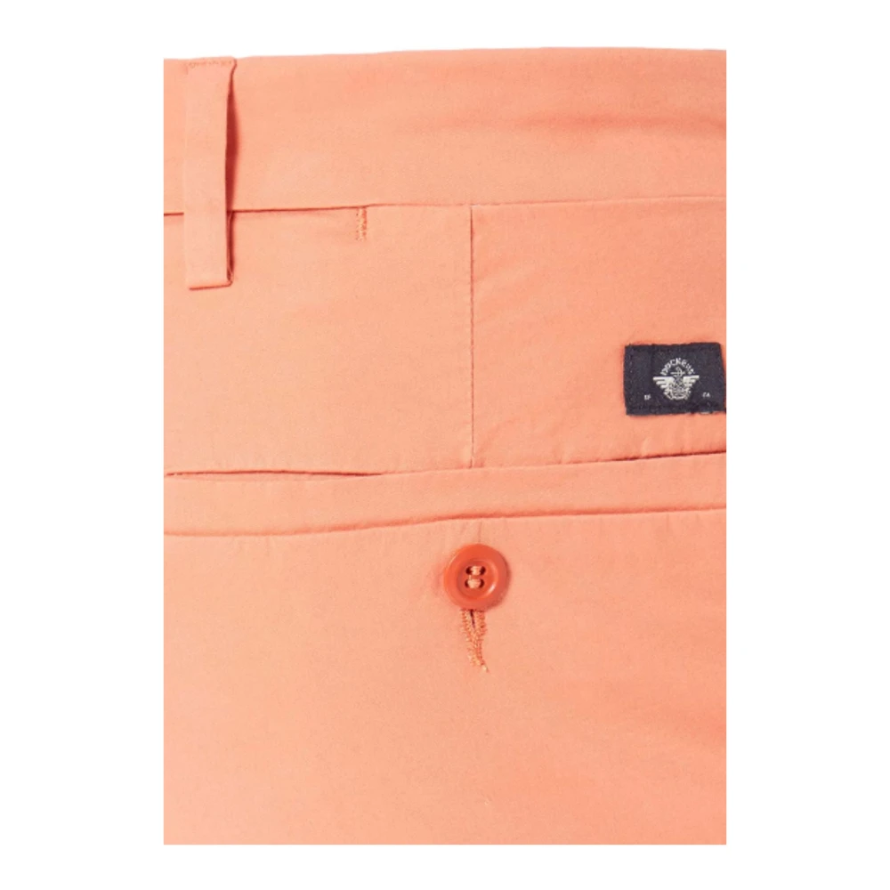 Dockers Moderne Chino Shorts Orange Heren