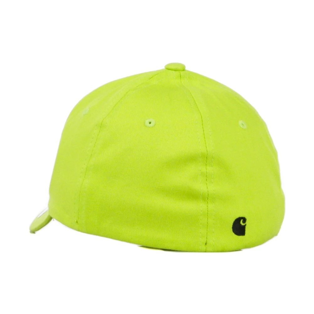 Carhartt WIP Lime Zwart Script Cap Streetwear Stijl Green Heren
