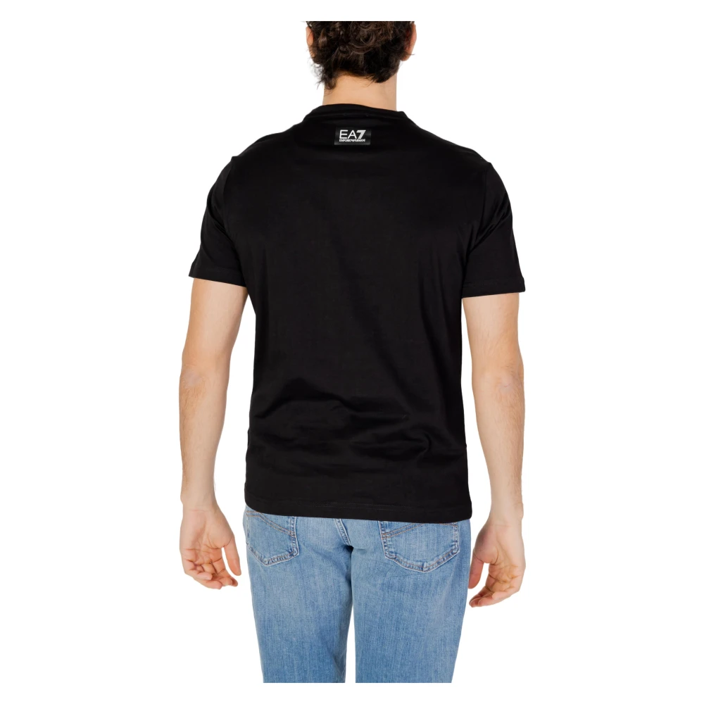 Emporio Armani EA7 Heren 3Dpt44 Pj02Z T-Shirt Black Heren
