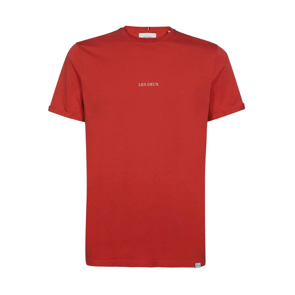 Les Deux - Tops > T-Shirts - Red - Les Deux - Modalova