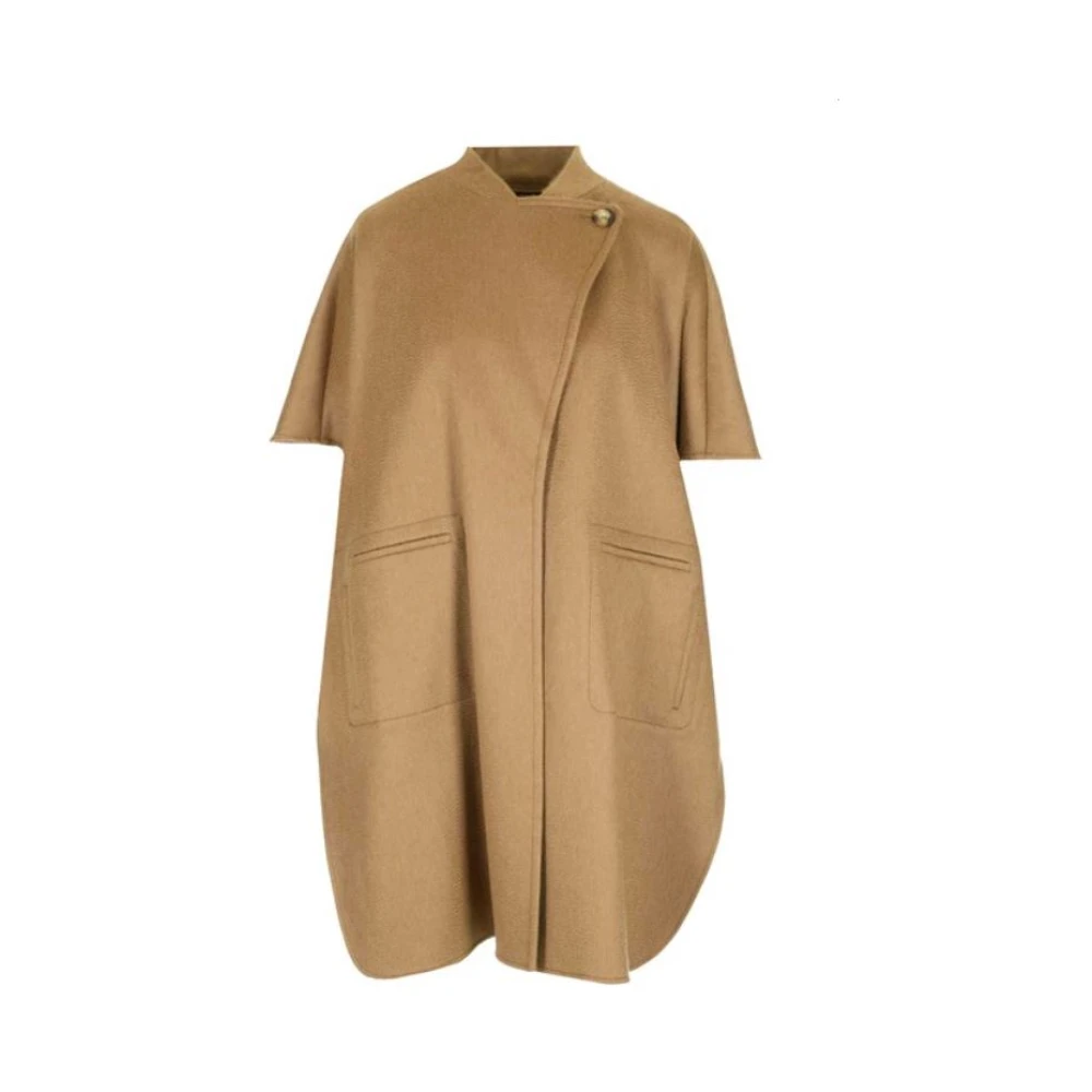 Max Mara Stijlvolle Canapa Jurk voor Vrouwen Brown Dames