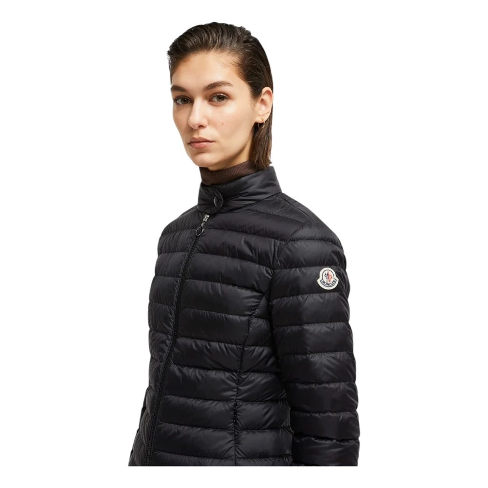 Moncler Korte Donsjas voor Mild Weer Black Dames