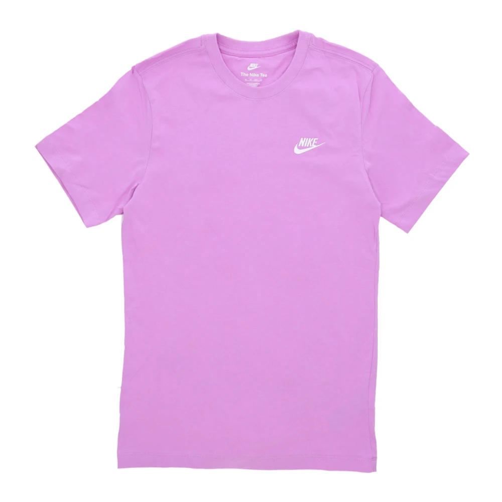 Nike T-Shirts Purple Heren