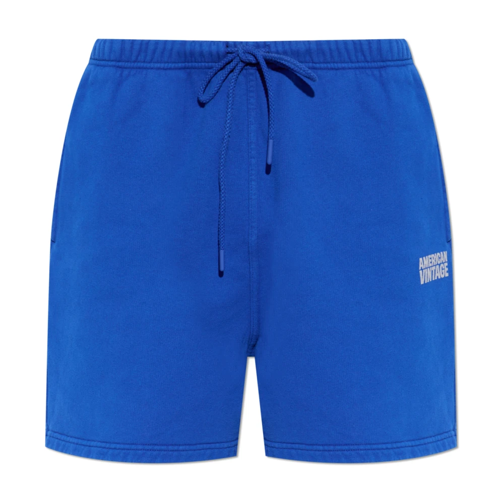 American Vintage Uomo Blu Pantaloncini, S, New,
