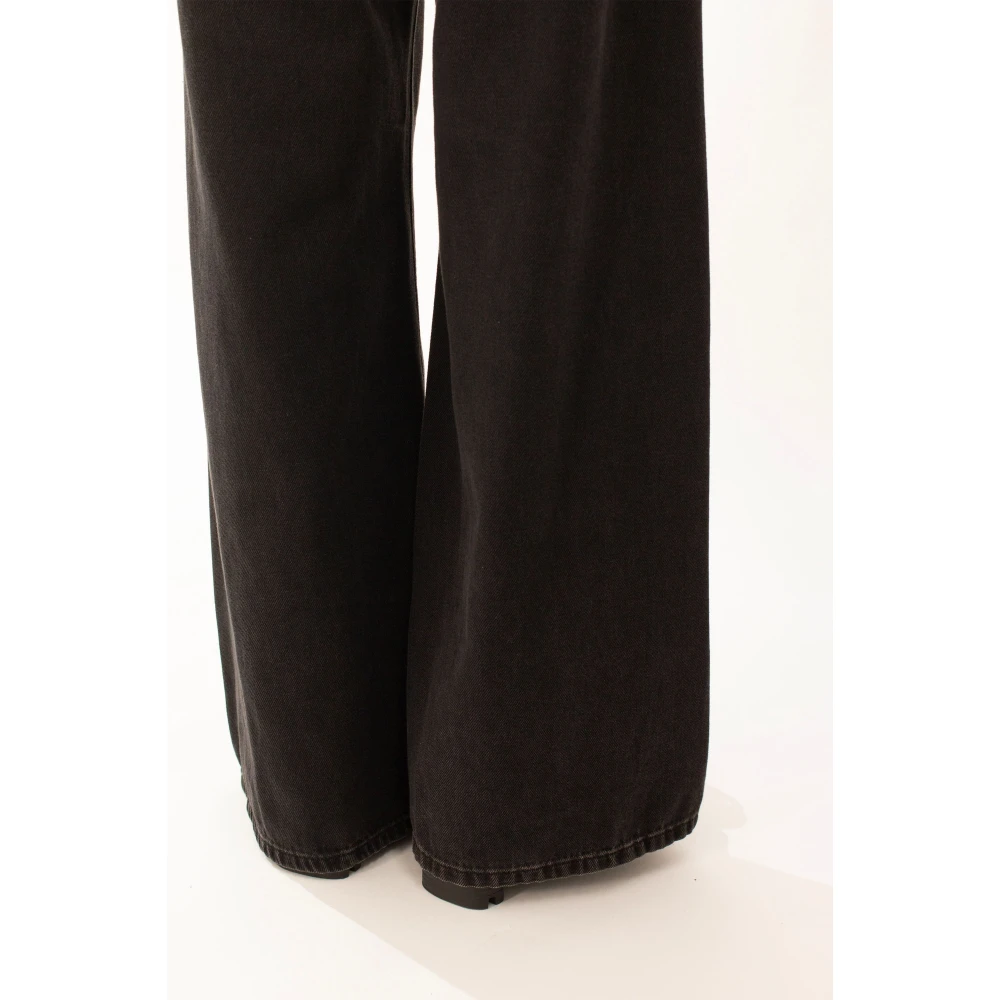 Diesel Zwarte Was Relaxed Jeans 1996 Stijl Black Dames