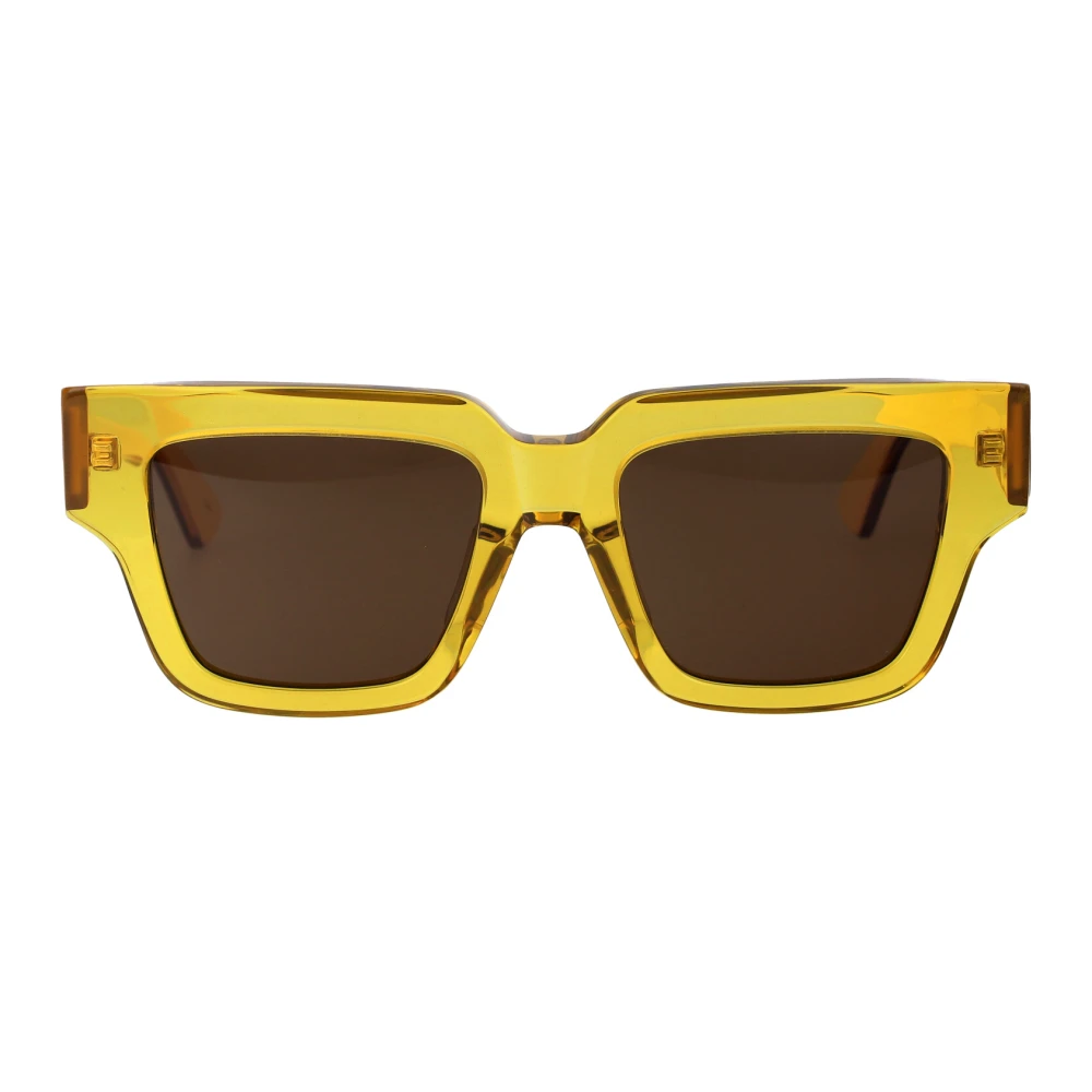 Bottega Veneta Women's Yellow Sunglasses, 52 Mm, Stylish Sunglasses