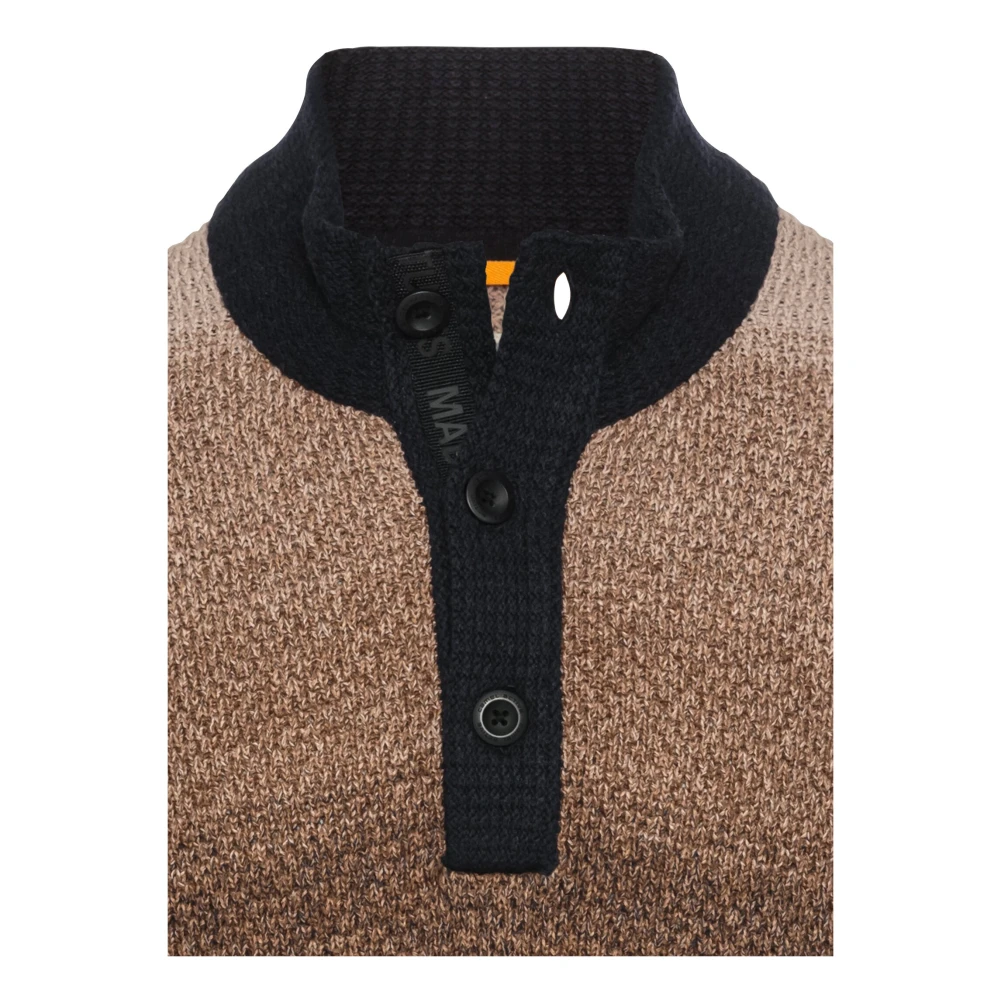 camel active Casual Pullover Sweater Brown Heren