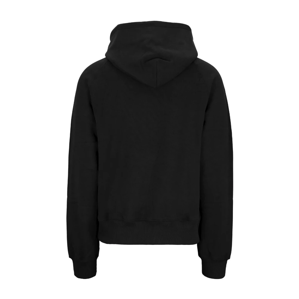 Msgm Heren hoodie met grafische print Black Heren