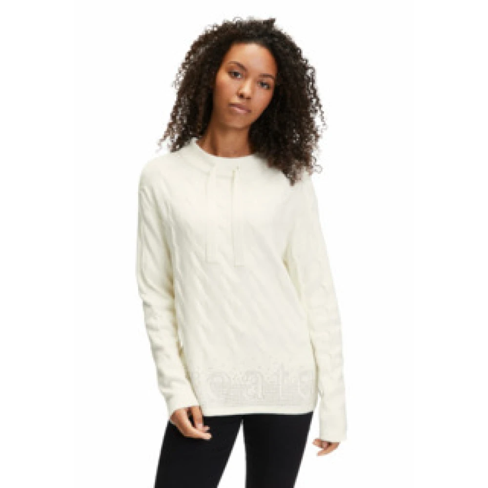 Betty Barclay Kort Gebreide Trui Beige Dames