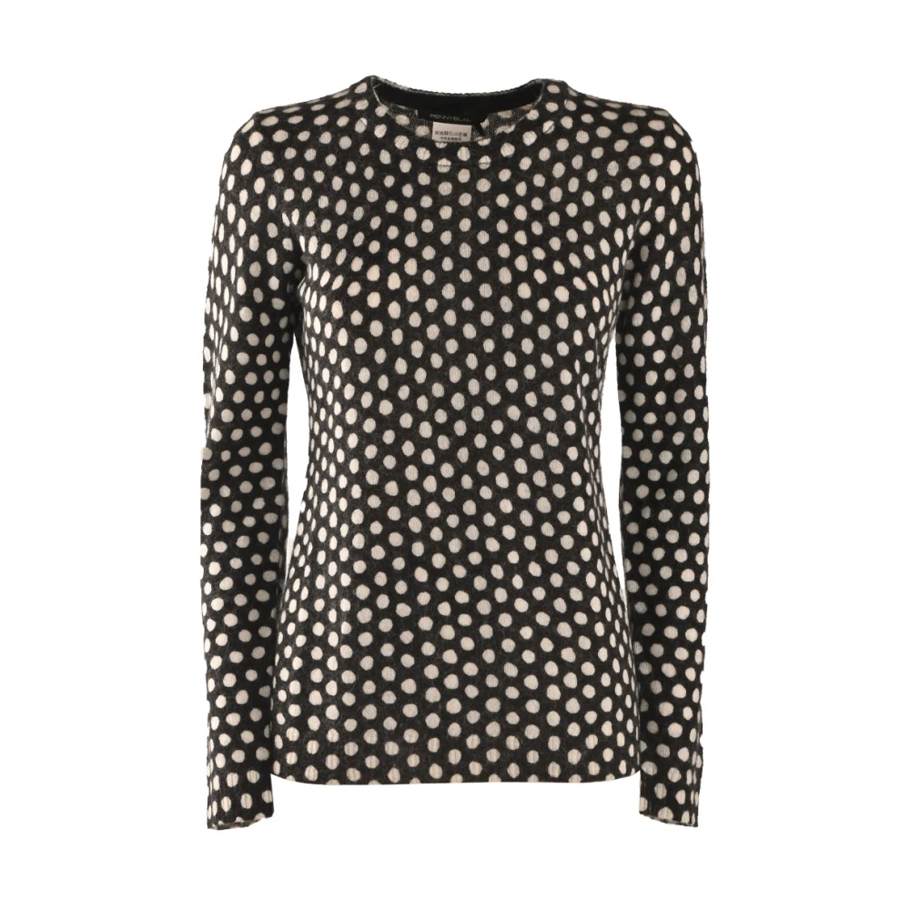 Pennyblack Zwarte Poliamide Trui Mascia Stijl Multicolor Dames