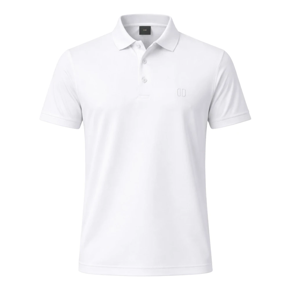Duno Men's White Polo Shirts, Xl, Turbo Olbia Polo