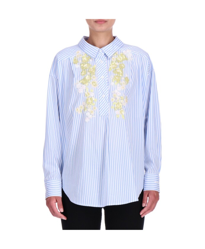 chemise-en-coton-raye