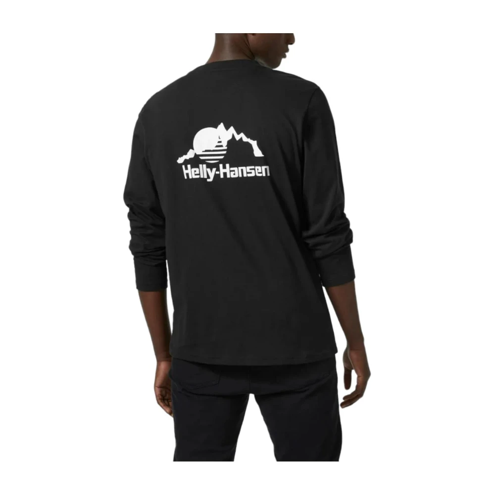 Helly Hansen Zwarte longsleeve T-shirt Young Urban Black Heren