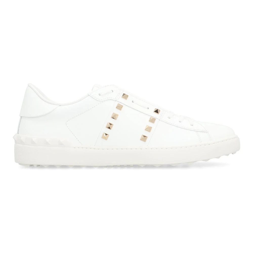 Valentino Garavani Men's White Sneakers, 11 Uk, Rockstud Untitled Trainers