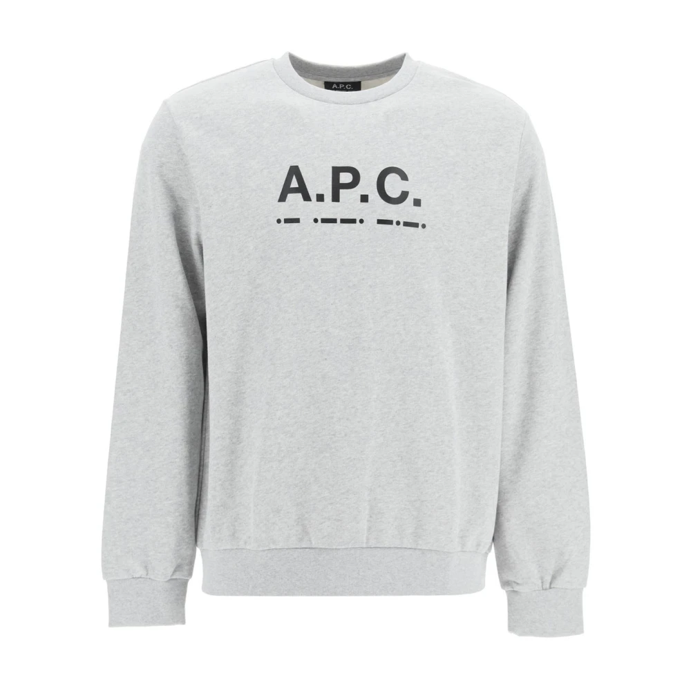 A.p.c. Hoodie Sweatshirt Gray Heren